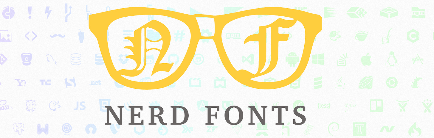 Nerd font example